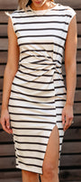 Twist Knot Midi Dress Florida Girl Fashion Boutique