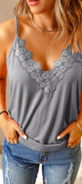 Floral Lace Cami Top Florida Girl Fashion Boutique