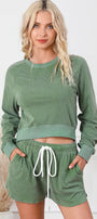 Green Lounge Set Florida Girl Fashion Boutique