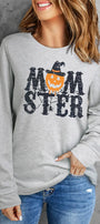 "Mom-ster" Graphic Sweatshirt Florida Girl Fashion Boutique