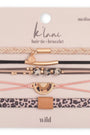 Wild K'Lani hair tie bracelets