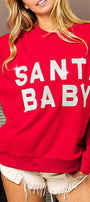 "Santa Baby" Graphic Sweatshirt Florida Girl Fashion Boutique