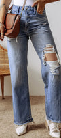 Distressed Raw Hem Jean Florida Girl Fashion Boutique