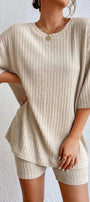 Ribbed Knit Lounge Set Florida Girl Fashion Boutique