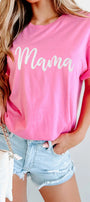 Pink Mama Embroidered Graphic Crewneck Florida Girl Fashion Boutique