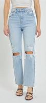 Cello High Rise Straight Denim Florida Girl Fashion Boutique