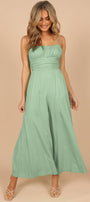 Sage Wide-Leg Jumpsuit Florida Girl Fashion Boutique