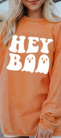 Hey Boo Ribbed Sweater Florida Girl Fashion Boutique