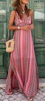 Boho Chevron Maxi Florida Girl Fashion Boutique