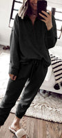 Black Quarter Zip Set Florida Girl Fashion Boutique