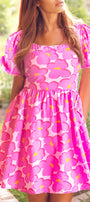 Bloom Floral Midi Dress Florida Girl Fashion Boutique