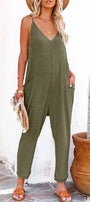 Waffle Knit Jumpsuit Florida Girl Fashion Boutique