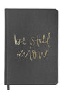 Be Still and Know Fabric Journal Sweet Water Decor