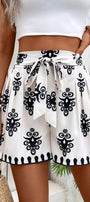 Geo Print Casual Short Florida Girl Fashion Boutique