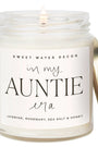 In My Auntie Era Soy Candle Sweet Water Decor