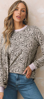 Animal Print Long Sleeve Top Florida Girl Fashion Boutique