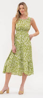Green Spring Floral Blu Pepper