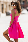 Bow Flare Mini Dress Florida Girl Fashion Boutique