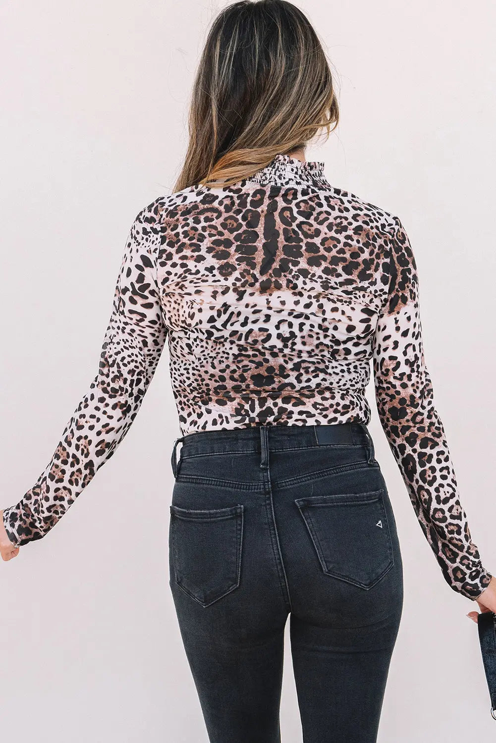 Brown Leopard Mesh Bodysuit Florida Girl Fashion Boutique