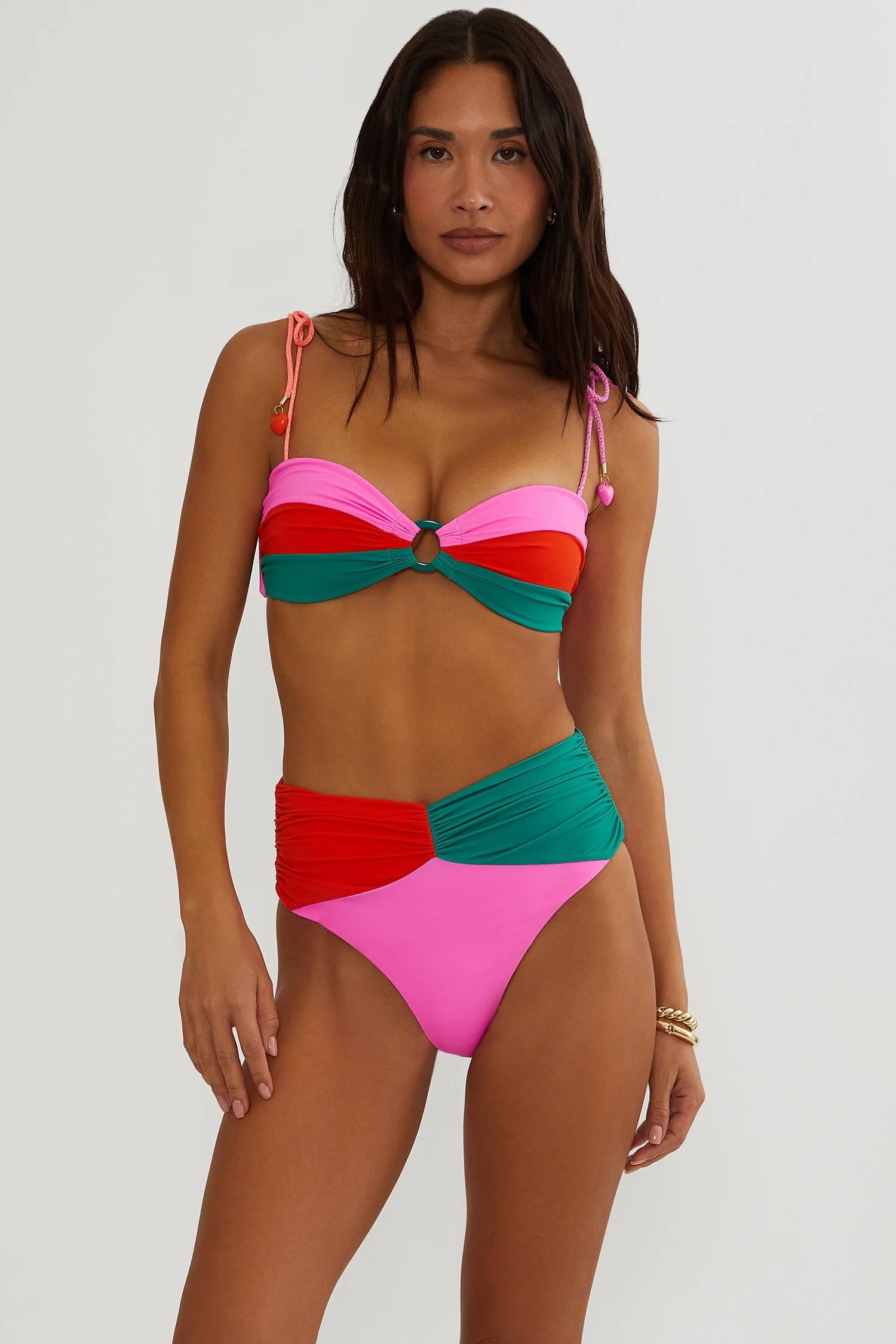 Beach Riot Lena Bottom Cabo Colorblock