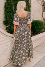 Boho Floral Patchwork Maxi Florida Girl Fashion Boutique