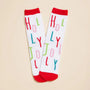 Christmas Fuzzy Socks Assorted Pack of 4 Frem