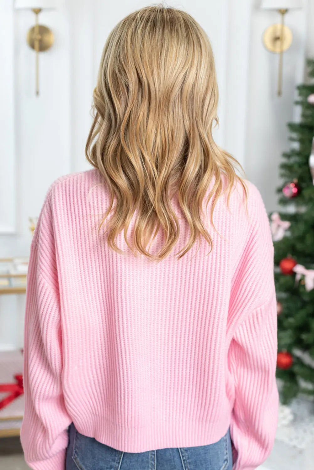 "Merry and Bright" Graphic Sweater Florida Girl Fashion Boutique