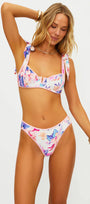 Beach Riot Blair Top Hibiscus Garden