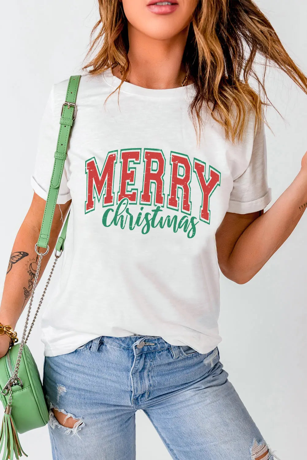 Merry Christmas Graphic Tee Florida Girl Fashion Boutique