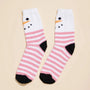 Christmas Fuzzy Socks Assorted Pack of 4 Frem