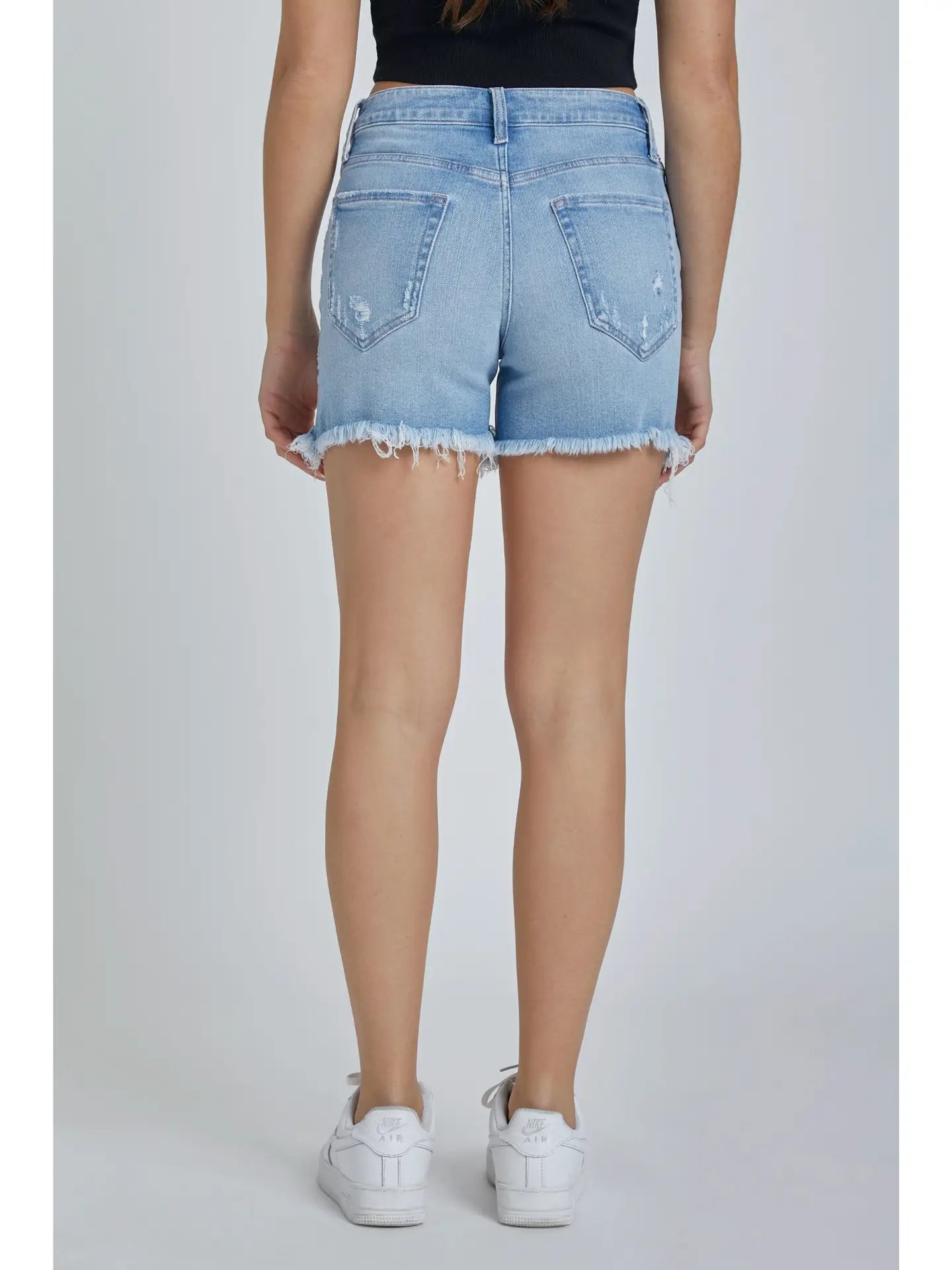 Cello Uneven Hem Shorts Florida Girl Fashion Boutique