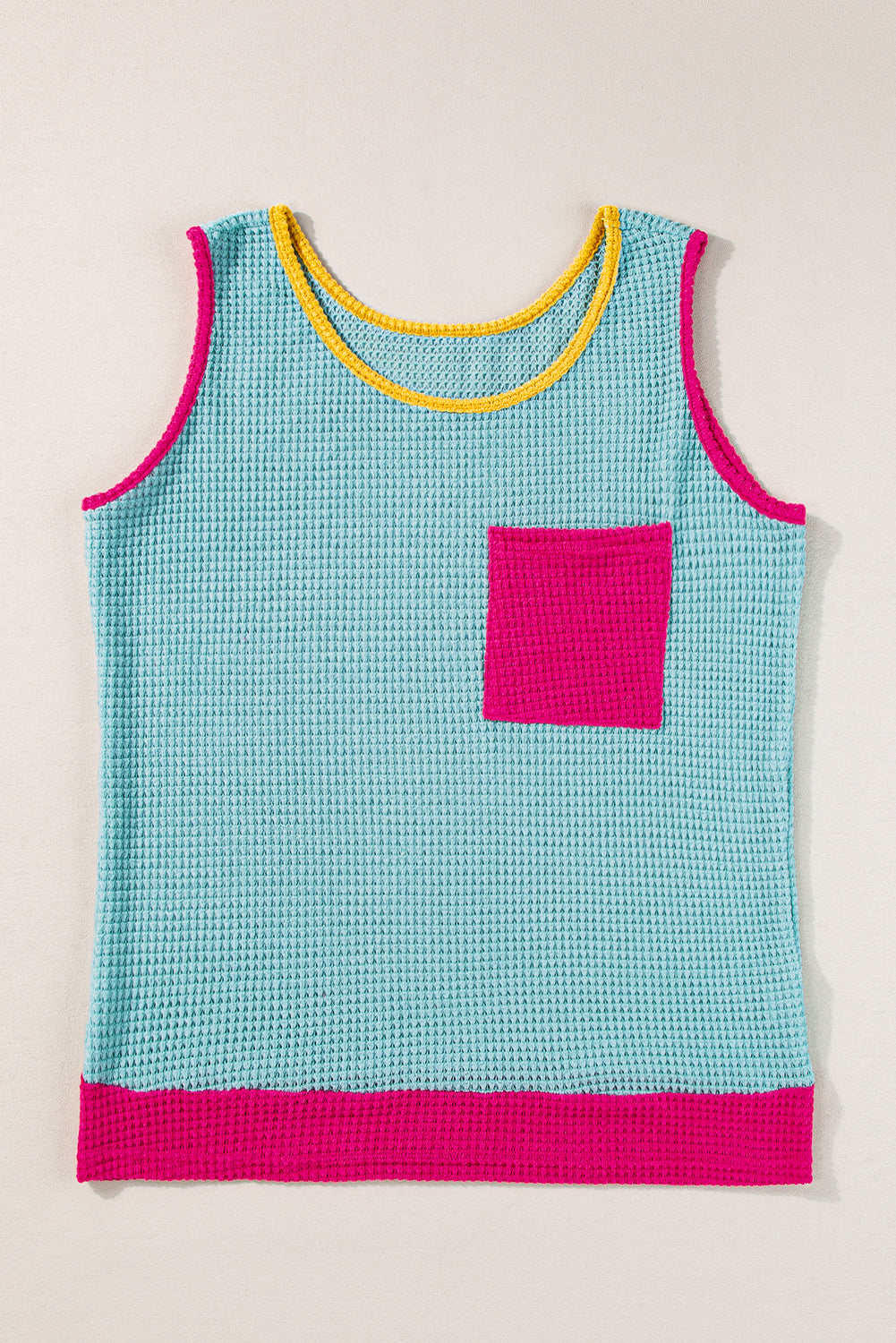 Colorblock Pocket Tank Florida Girl Fashion Boutique