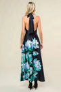 Teal Floral Party Dress Florida Girl Fashion Boutique
