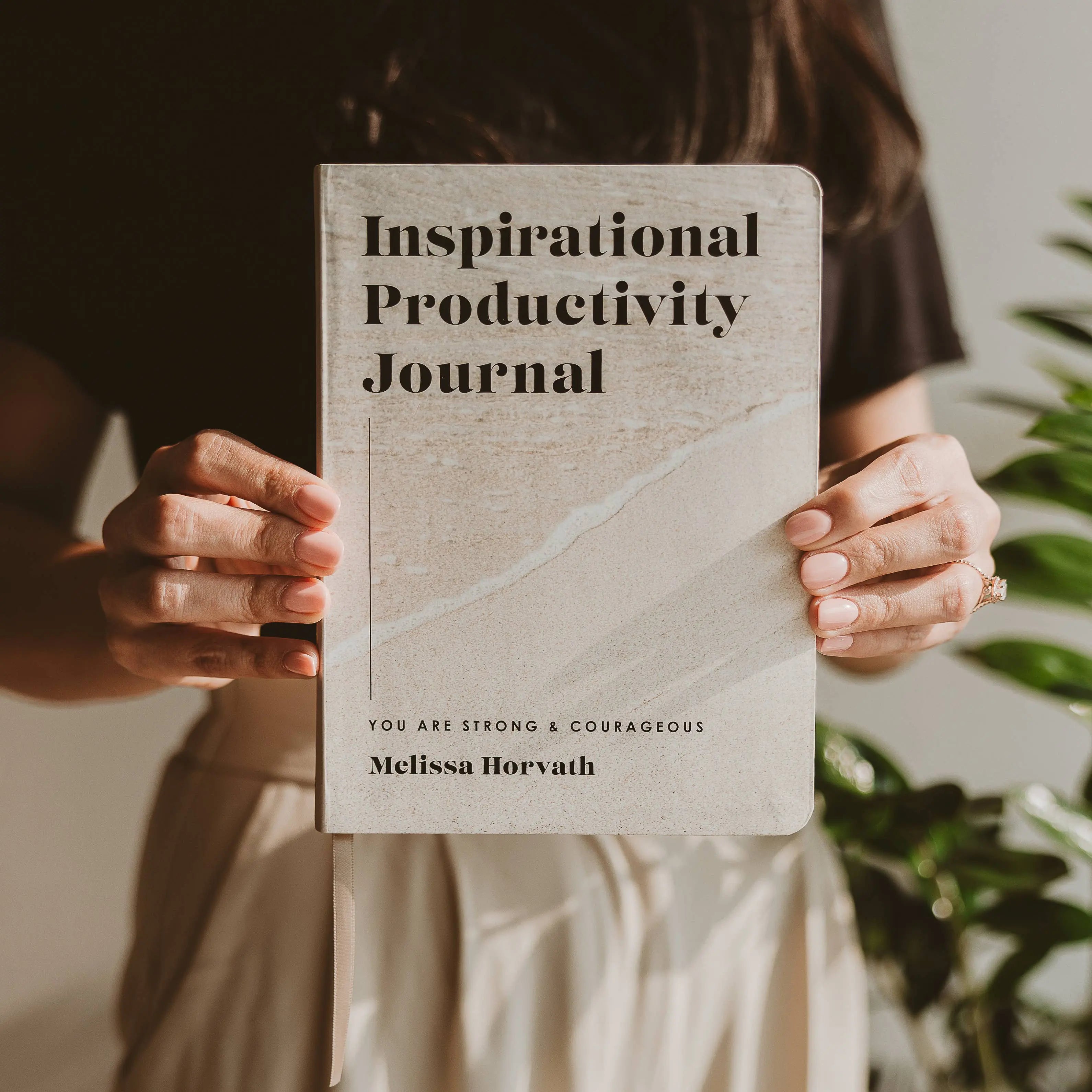 Inspirational Productivity Journal Sweet Water Decor