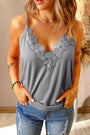 Floral Lace Cami Top Florida Girl Fashion Boutique
