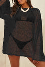 Pompom Mesh Beach Cover Up Florida Girl Fashion Boutique