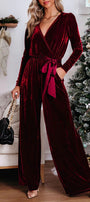 Velvet Jumpsuit Florida Girl Fashion Boutique