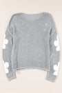 Floral Hollowed Knit Sweater Florida Girl Fashion Boutique
