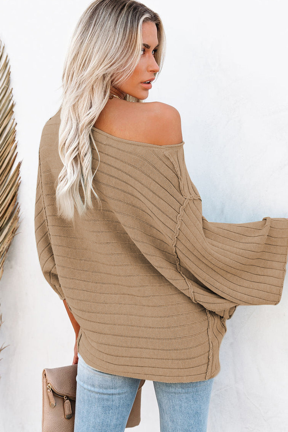 Exposed Seam Dolman Top Florida Girl Fashion Boutique