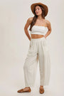 Relaxed Barrel Pants Bluivy