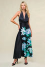 Teal Floral Party Dress Florida Girl Fashion Boutique