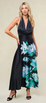 Teal Floral Party Dress Florida Girl Fashion Boutique