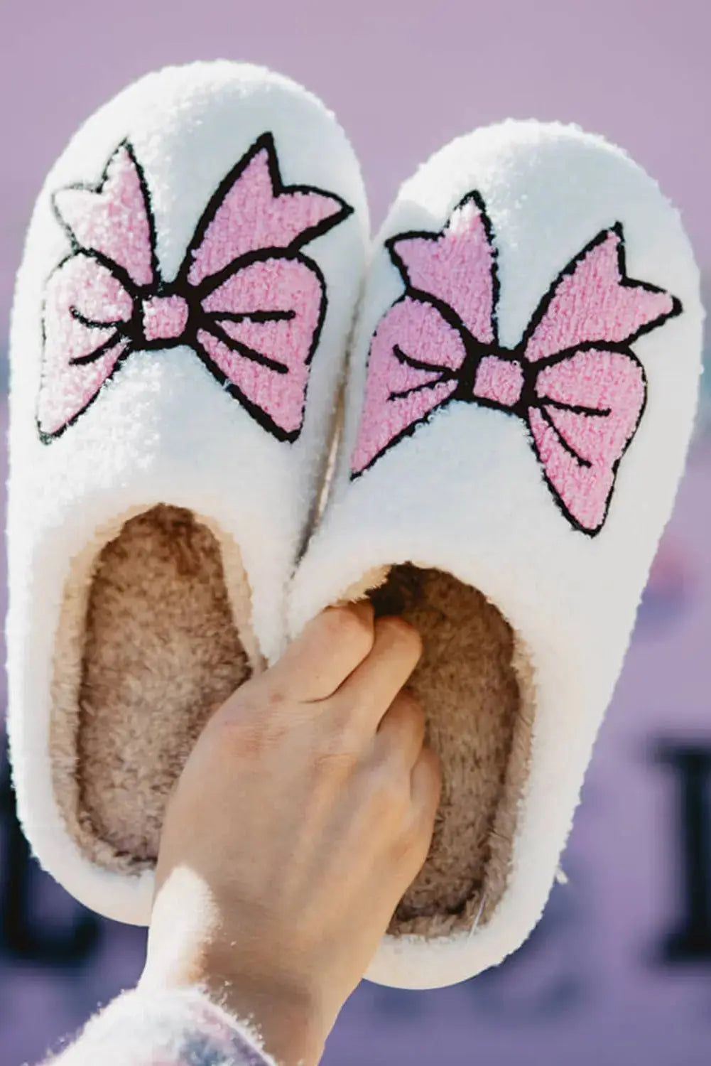 Pink Bow Slipper Florida Girl Fashion Boutique