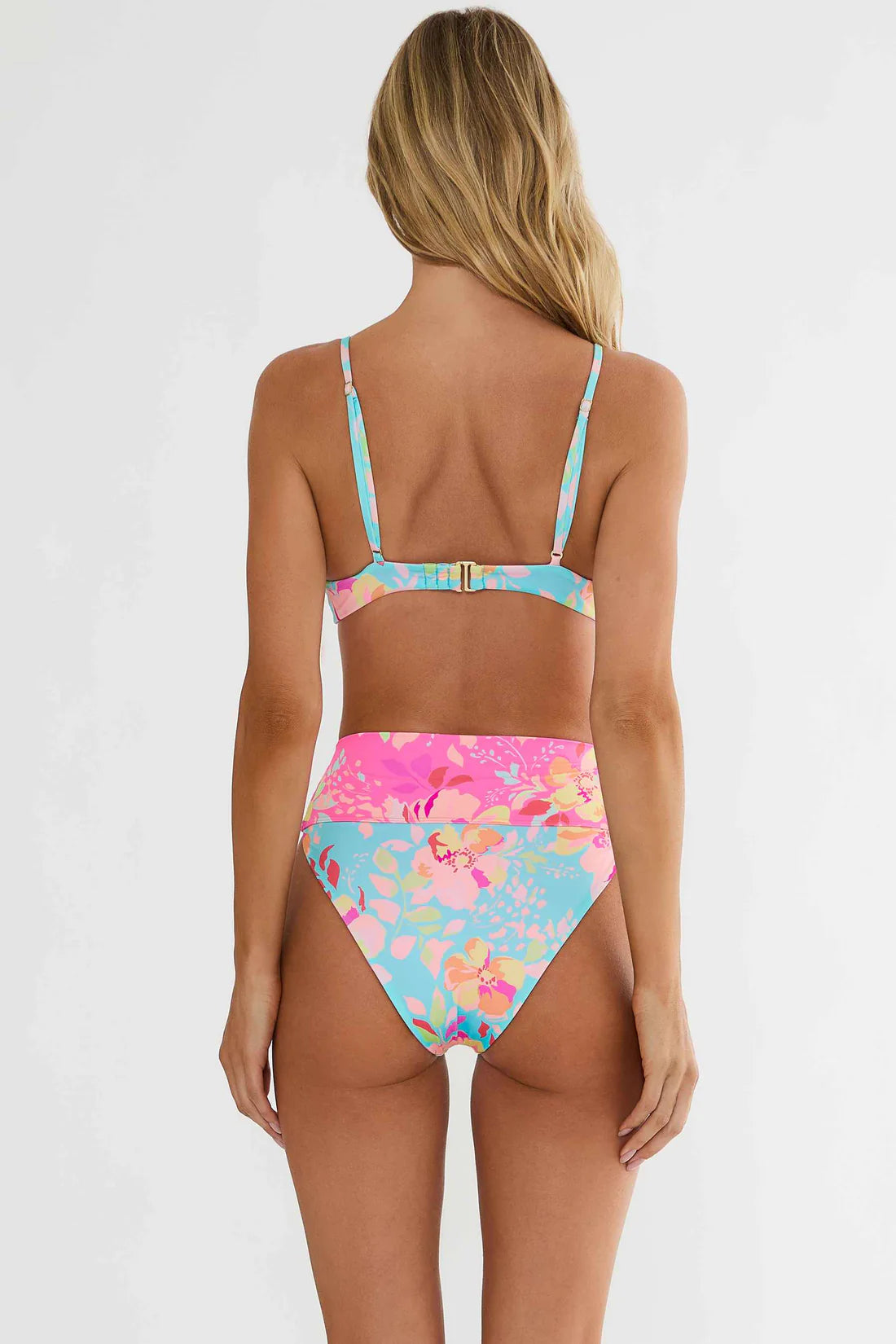 Beach Riot Camilla Top Bloom Lagoon