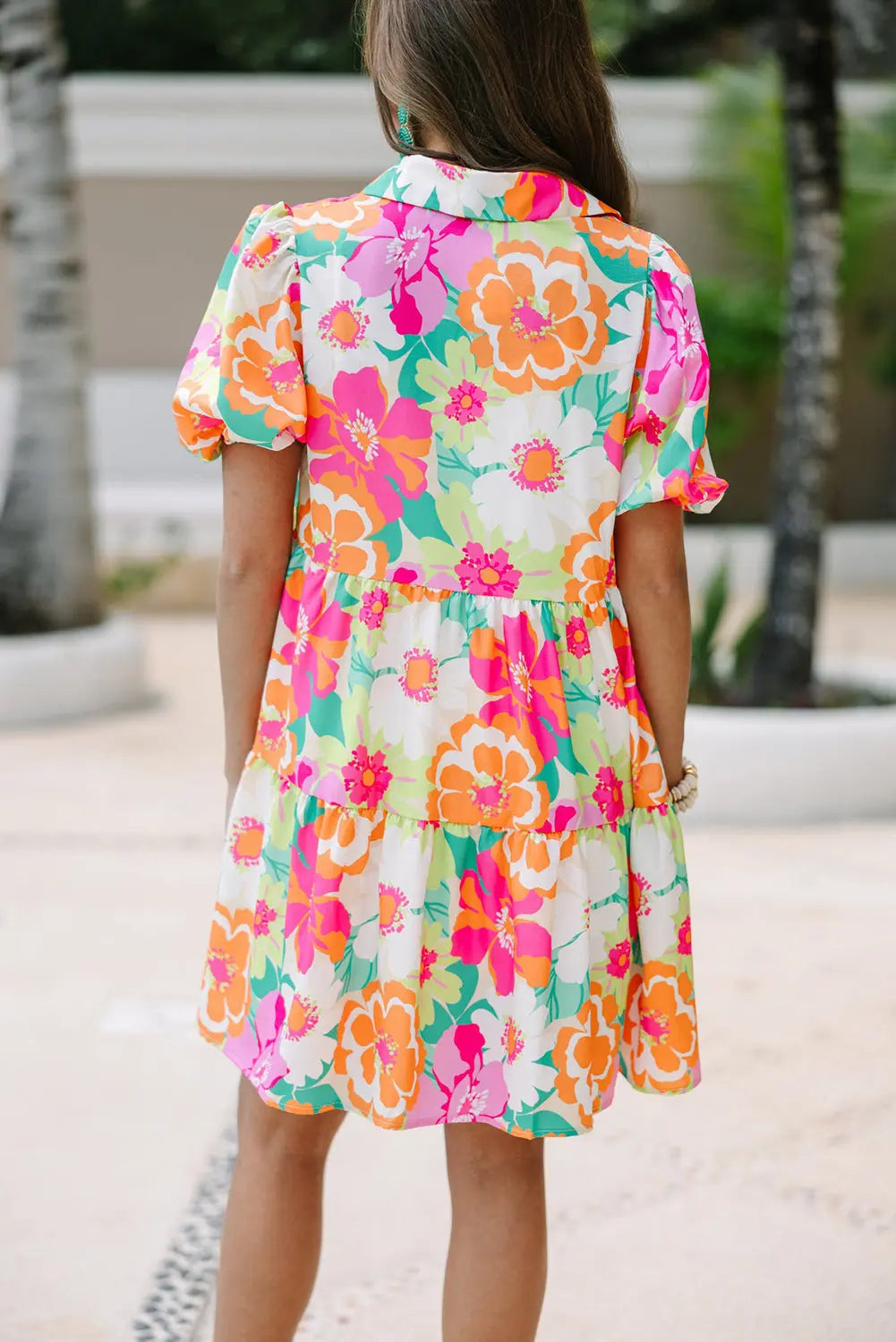 Floral Babydoll Dress Florida Girl Fashion Boutique