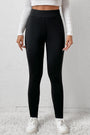Black Fleece Lined Leggings Florida Girl Fashion Boutique