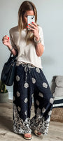 Bohemian Wide Leg Pant Florida Girl Fashion Boutique
