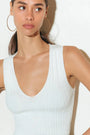 A lightweight sweater top - FSW1011 WHITE FLYING TOMATO