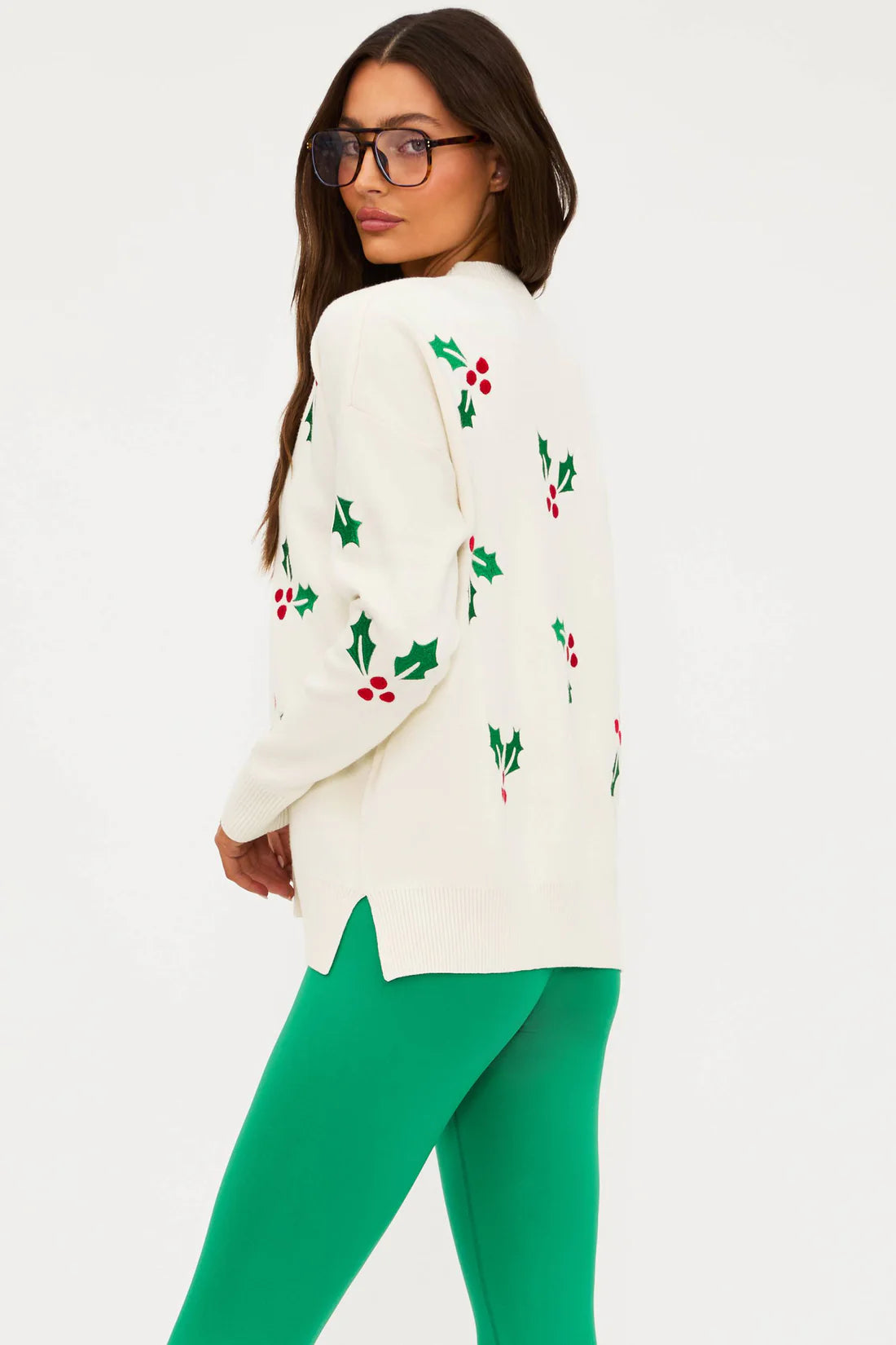Beach Riot Callie Sweater Frosted Holly
