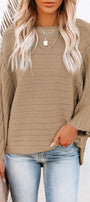 Exposed Seam Dolman Top Florida Girl Fashion Boutique